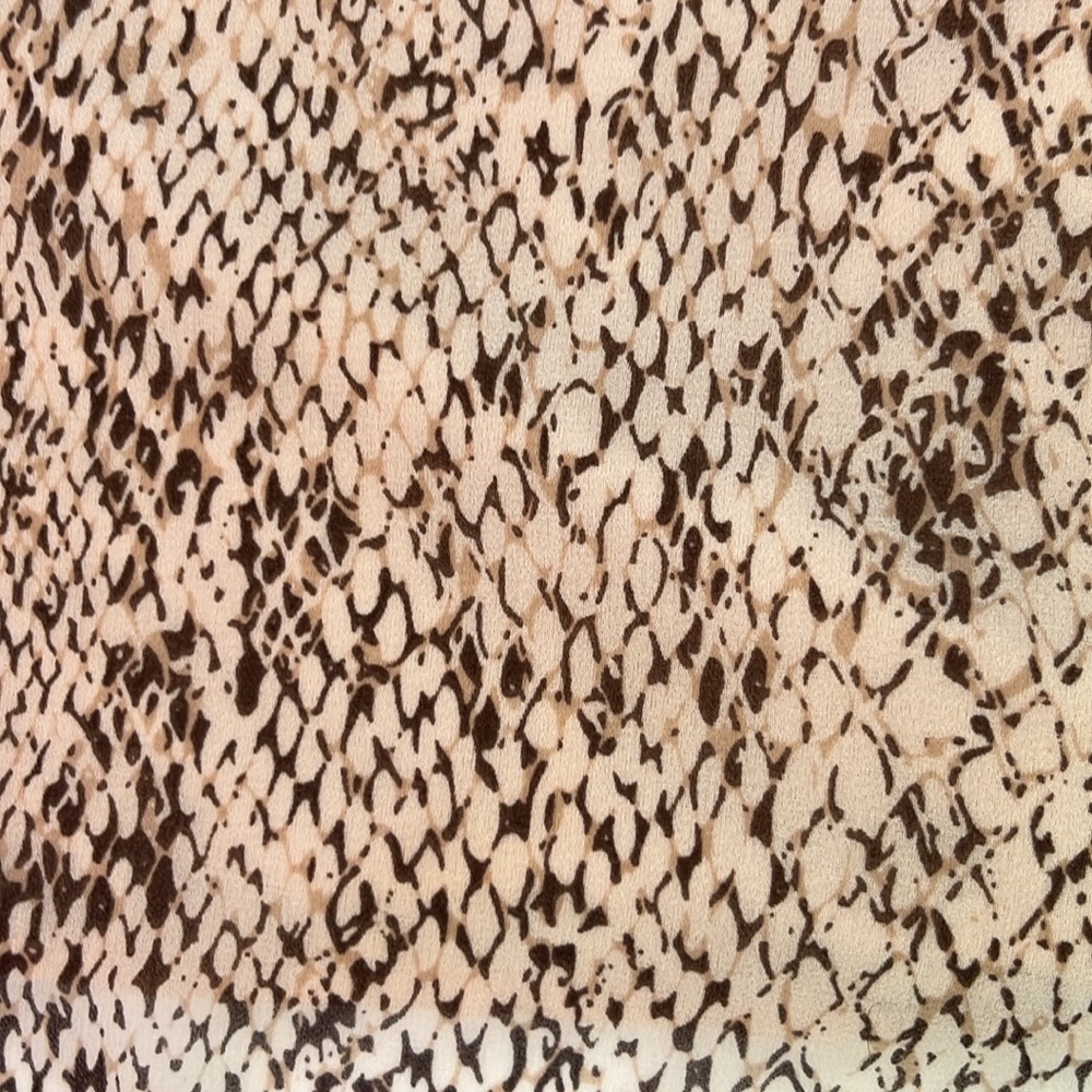 Bcbgeneration Mini Snake Pattern Sheer W/ Lining … - image 5